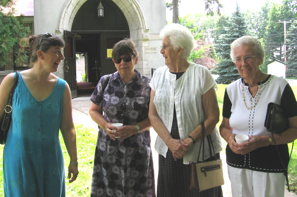 Barbara Moffat, Undeg Edwards, Edna Lee & Nancy Bourne