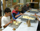 Apple pie making 2005