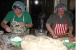 Apple pie making 2006