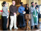 Godparents, Max Kra, Melissa Desroches, Jeremy Kra, Rev Scott Patton