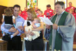 Adam Webb, Hayden Webb, Tina Frick, Rev Scott Patton